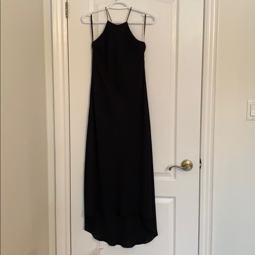 RW&co High Low Halter Midi dress